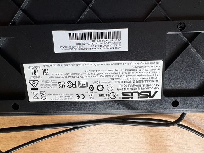 ASUS keyboard