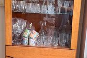 Skovby Danish cherrywood display Cabinet with lighting