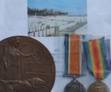 WW1 Death penny and Medals (Researched)