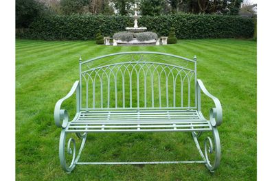 Alfie Rocking Bench Green-D9795