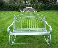 Alfie Rocking Bench Green-D9795