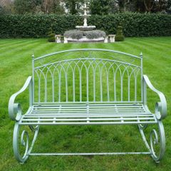 Alfie Rocking Bench Green-D9795