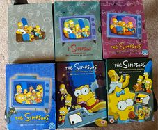 The Simpsons Batch DVDs Season 1-4, 7 & 8