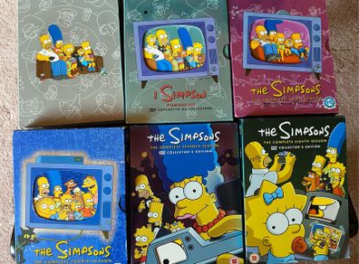 The Simpsons Batch DVDs Season 1-4, 7 & 8