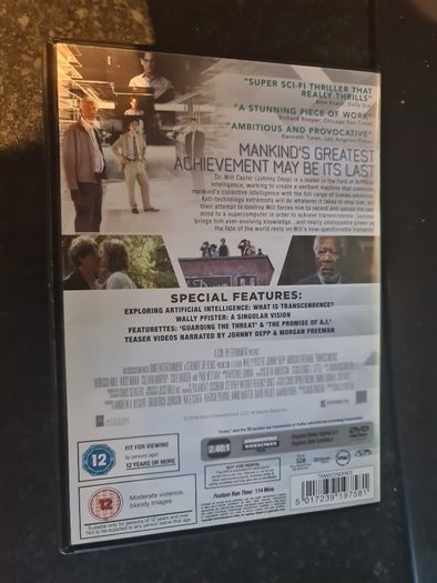 Transcendence DVD