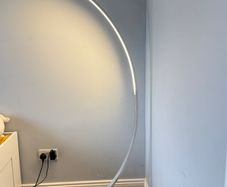 c shape lamp