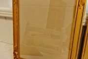 duo of Art Nouveau style French picture frames