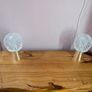 2 x Newbridge silver plated lamps Image 6