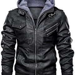 Unisex Motorcycle Bomber Jacket