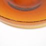 Vintage Amber Glass Platter by Erik Hoglund for Boda Glasbruk, 1960s Image 4