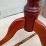 Turned Mahogany Plant Stand Image 9