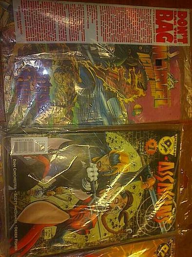 For sale family pack of New comics all factory sealed so new
