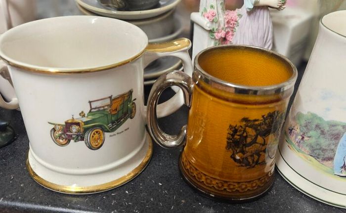3 Collectable Mugs and Small Stein