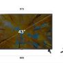 Lg 43" 4k Smart Tv (43uq75) Image 7