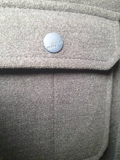 mens stanley adams Charcoal 4 pocket winter coat Size XL chest 46-48 inch