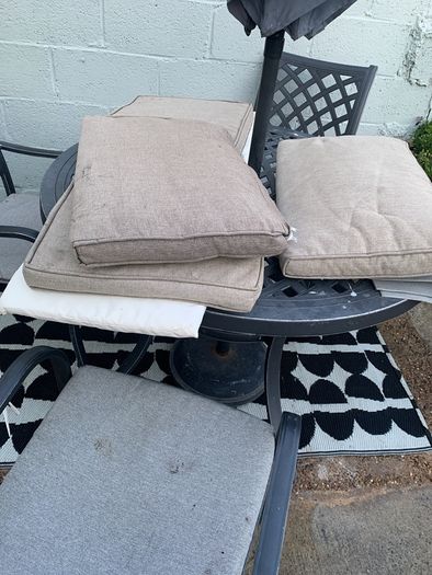 garden furniture cushions