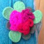 Erin Felt Wool Hand Bag NEW Image 4