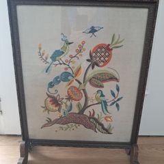 FREE - Antique wooden fire screen
