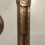 A pair of Early 20th Century 13" Brass Flintlock pistols Image 6
