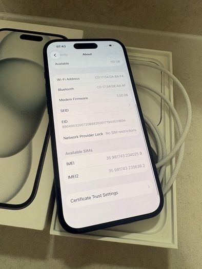 iphone 15 128 gb