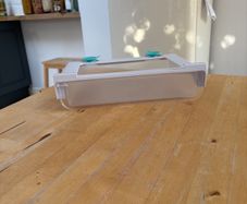 Joseph Joseph FridgeStore Clear Under-shelf Storage Drawer