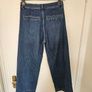 H&M cropped wide leg blue jeans size UK10/EU38 Image 3