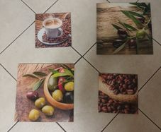 4 Glass wall decoration