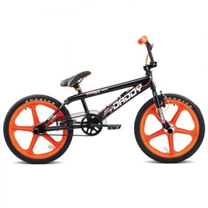 11" Rooster BIG DADDY, 20" Orange Skyway Mags, Black