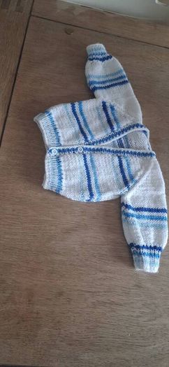 Hand knitted