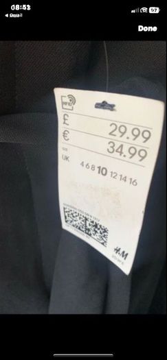 trousers Bnwt paper bag style cullottes