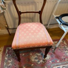 Antique chair and whatnot Table