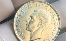 UNC 1946 Halfcrown George VI Silver.
