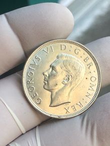 UNC 1946 Halfcrown George VI Silver.
