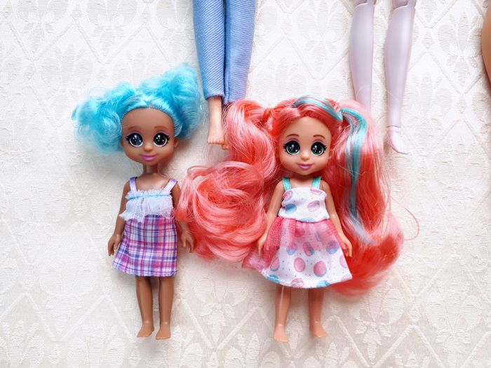 Dolls bundle - 13 dolls Rainbow High, Failfix, Super Hero Girls, Hairdorables, Frozen, Equestria Girls