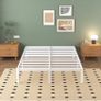 White King Size Bed Frame Image 10