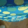 Blue dotted suitcase Image 5