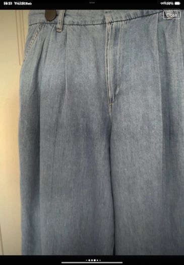 jeans  nwt F&f trouser style jeans size 12 wide leg