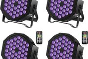 36 LEDs UV Par Lights DMX512 with Remote Control Stage DJ Light for Party, Bar, Stage, Christmas, Halloween, Wedding (FREE SHIPPING)