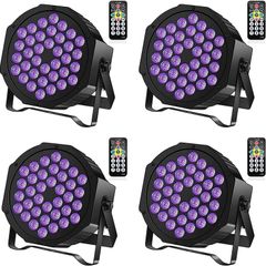 36 LEDs UV Par Lights DMX512 with Remote Control Stage DJ Light for Party, Bar, Stage, Christmas, Halloween, Wedding (FREE SHIPPING)