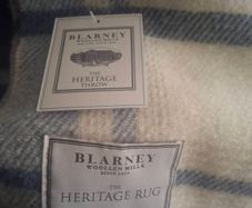 Blarney woollen mills throw