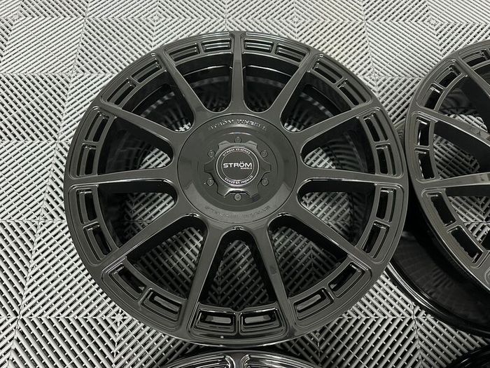 18 19 20" Inch VS-F11 Strom Alloy Wheels Ford Transit Custom Van Vw Transporter T7 6x120 Gloss Black