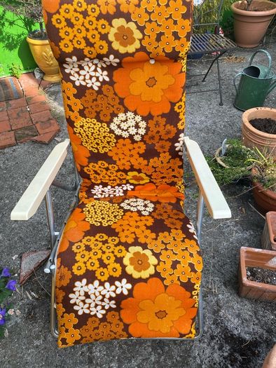 70's original deckchair