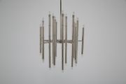 Contemporary Chrome Chandelier Model Meurice by Jonathan Adler, United Kingdom, 2000s.