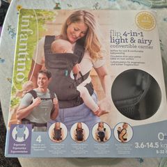 Infantino Flip 4 in 1 Light and Airy Carrier Excellent Condition Collect Only