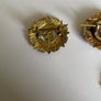 Irish Army cap badges three brass one staybrite Image 7