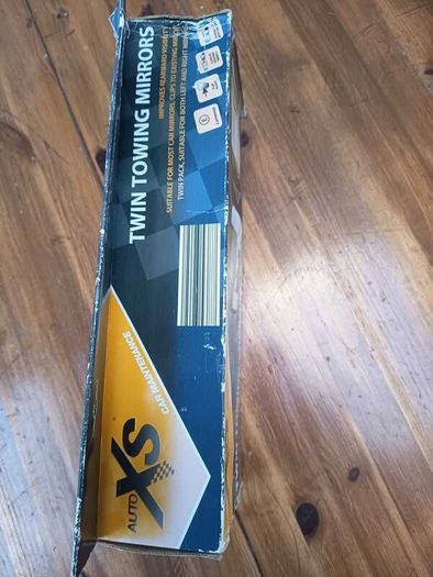 XS twin towing mirrors in box