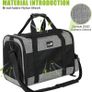 Pet Carrier Bag Large, Cat Carrier Handbag, Portable Dog Travel Bag, Breathable Mesh Fabric, Suitable for Both Long And Short Trips, Used for Cats and Puppies Under 7K Image 4