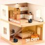 Cat Water Fountain for Drinking Wireless: Cat Fountain Battery Operated - 88oz/2.6L Automatic Pet Water Dispenser Cordless - Cats Drinking Bowl with Sensor - Rechargeable Pet Bowl Motion Image 3