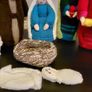 knitted crib 14 pieces( Nativity) Image 6