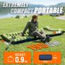 Camping Sleeping Pad, Ultralight Inflatable Camping Mat with Pillow Built-in Foot Pump Portable Inflatable Sleeping Pads Compact for Outdoor Camping, Backpacking, Hiking, Tents Image 3